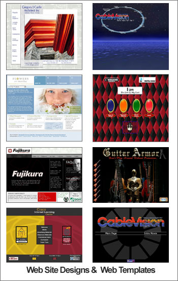 Original Web Designs, Web Templates & On-Line Carts